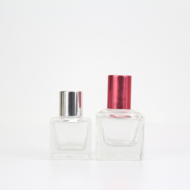 5ml 8ml Clear Skincare Roller Lip Gloss Square Perfume Roller Bottle Bulk