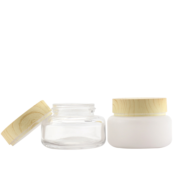 50ML Empty White Cosmetic Jars Face Cream Jars Manufacturer