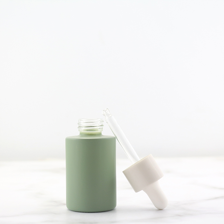 30ml Green Round Dropper Bottle Essential Oil Body Oil Hair Oil Tincture Bottle