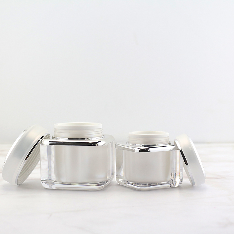 Acrylic Face Cream Jar Moisturizing Cream Jar Wholesale Cosmetic Jars With Lids
