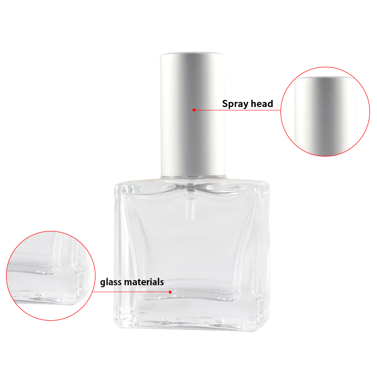 clear 15ml perfume sample spray bottles