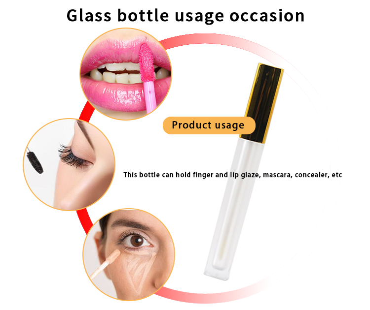 4ml empty lip gloss tubes wholesale
