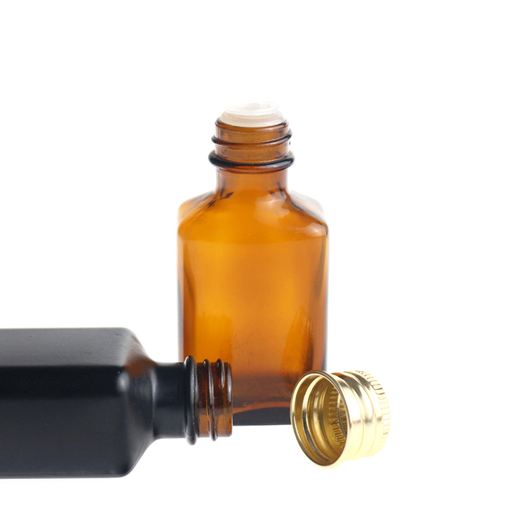 Custom Black 30ML Amber Reagent Bottle Capsule Bottle Pill Bottle