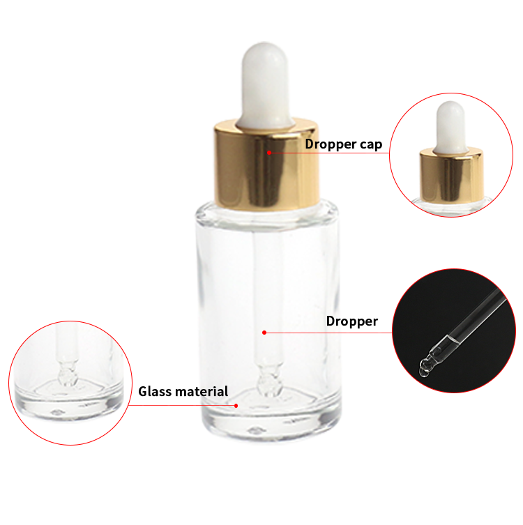 20ml 40ml 60ml dropper tops for essential oils