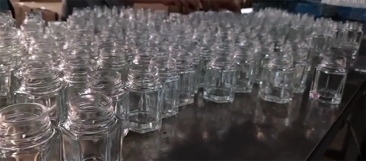 custom printed glass jars