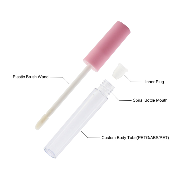 3ml lip gloss tubes size