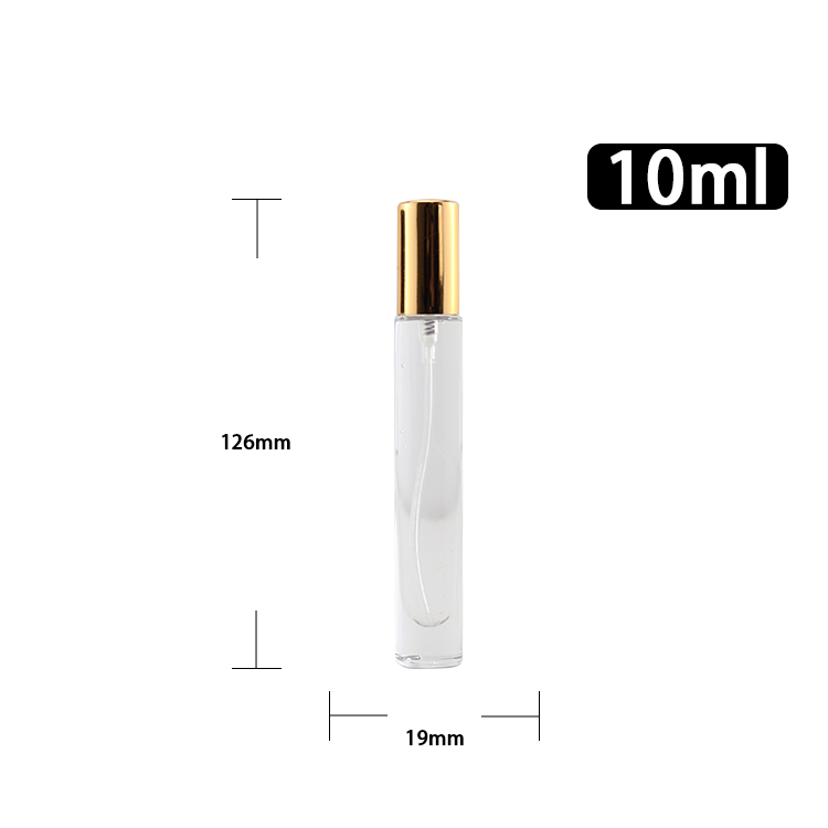 10ml clear perfume spray bottle