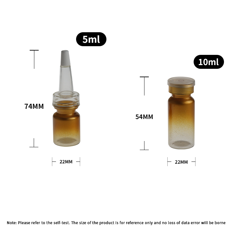 10ml glass vials