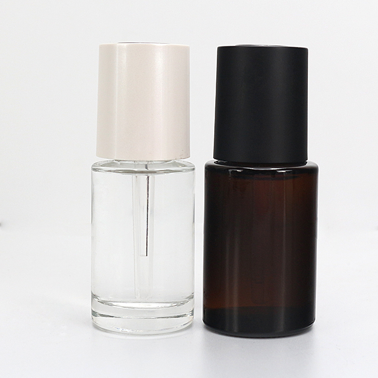 Wholesale 30ml Black Clear Squeeze Glass Essential Oil Tincture Bottles