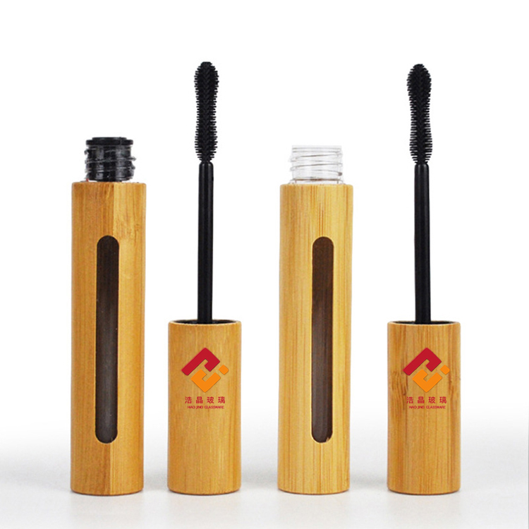 custom 10ml lip gloss wand tubes bamboo cap
