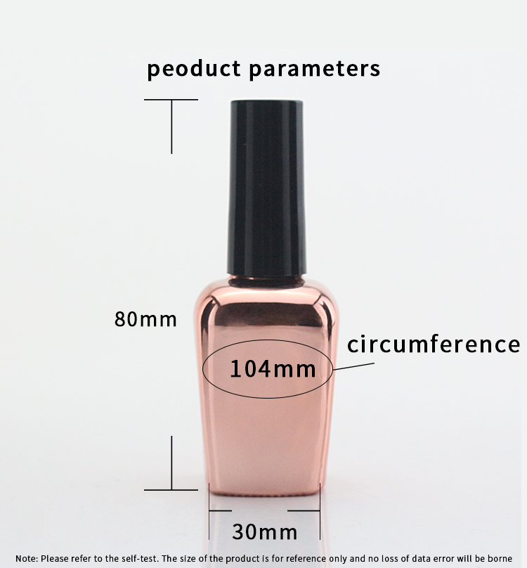 15ml square bottle nail polish