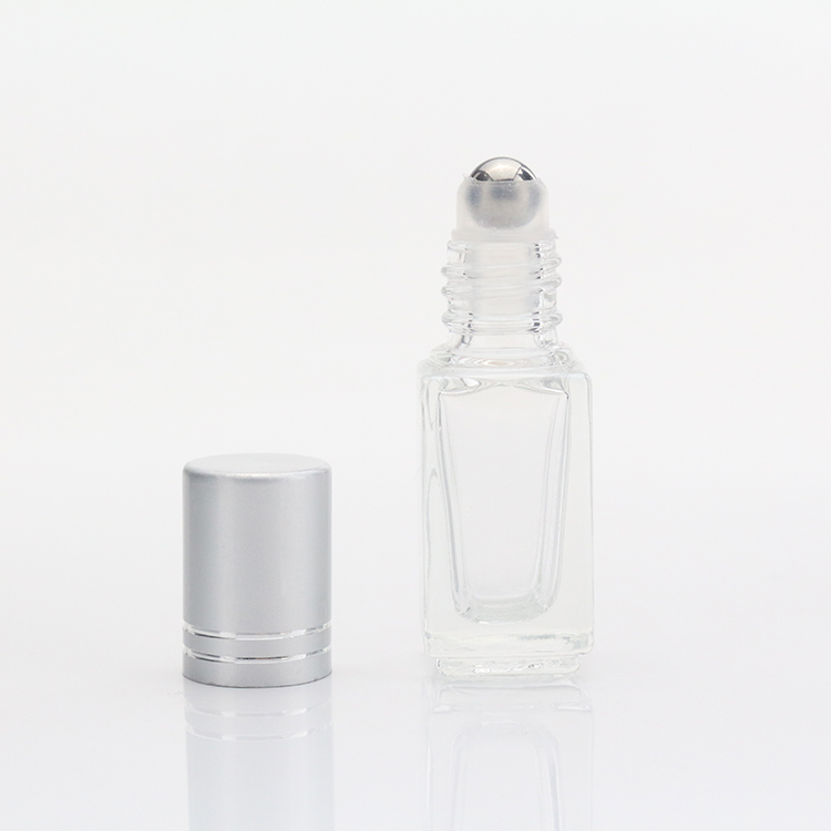 5ml Mini Clear Glass Essential Oil Sample Vials Perfume Roll On Bottles Factory