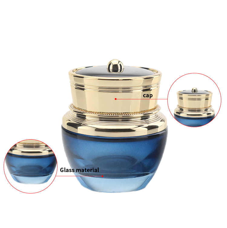 wholesale cosmetic jars with lids