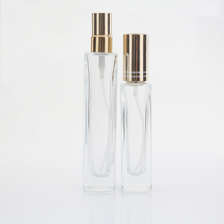 10ml 20ml Clear Slim Travel Perfume Sample Glass Spray Bottle Wholesale