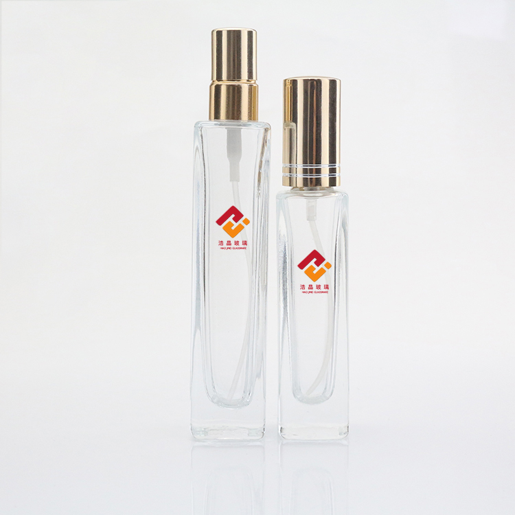 custom logo 10ml 20ml clear perfume sample glass spray bottle manufacturer