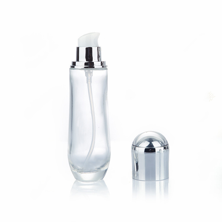 Wholesale Custom Skincare Bottles 15G 100ml 120ml Clear Glass Skincare Bottles