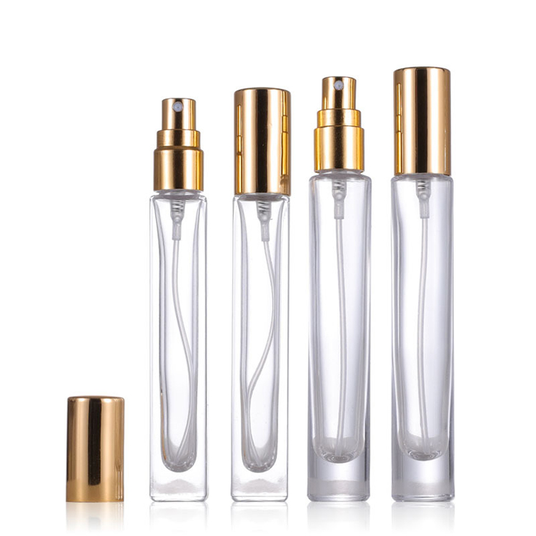 Wholesale 10ml Perfume Spray Bottles Clear Glass Travel Perfume Bottle