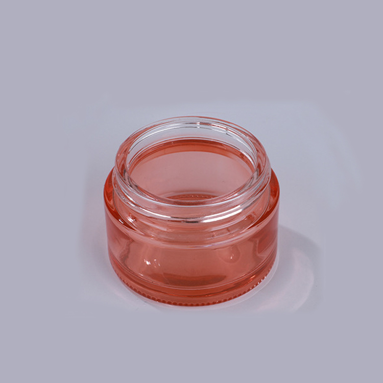 30g 50g rose gold face cream container glass mask eye cream jar manufacturer
