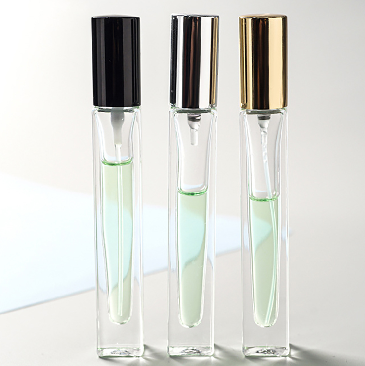 10ml long perfume spray bottle glass clear travel atomiser perfume bottle