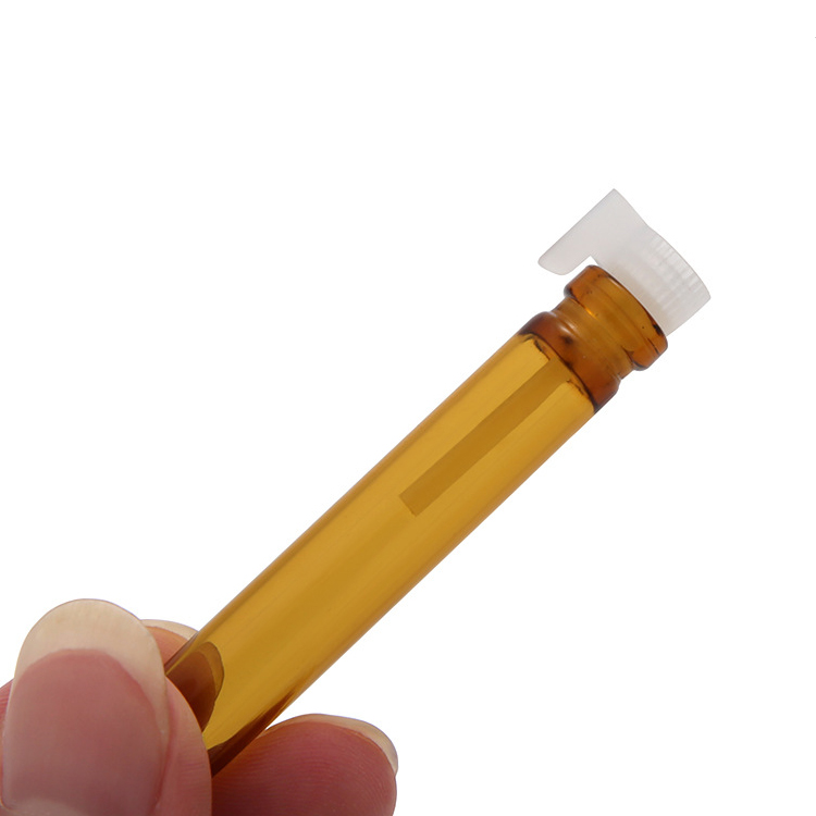 2ml Perfume Tester Vials Amber Glass Perfume Sample Vials Manufacturer