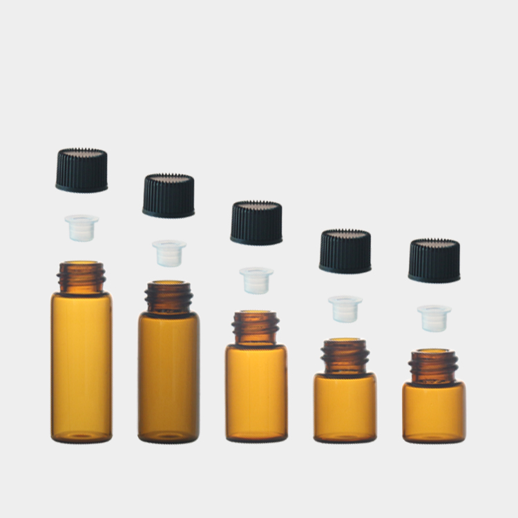 1.5ml 2ml 3ml 5ml 6ml Amber Glass Oil Vials Essential Oil Vials Suppliers
