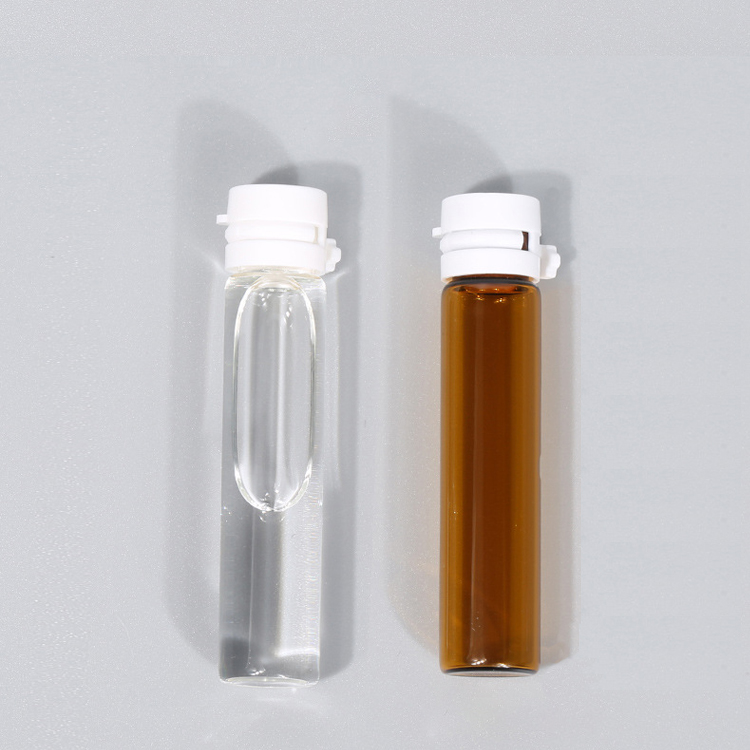 Amber 2ml 3ml Small Perfume Vials Clear 5ml Essential Oil Sample Vial Custom