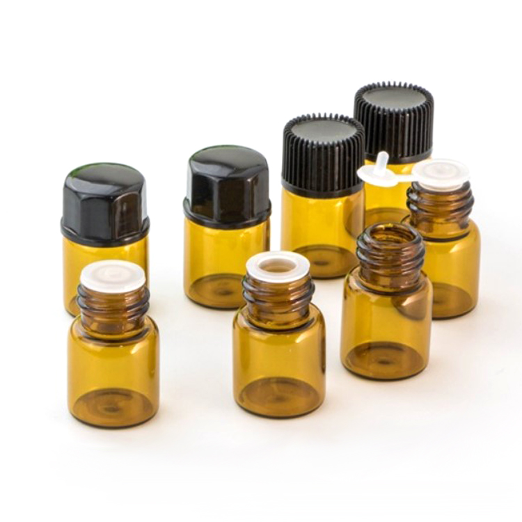 Amber 1ml Glass Vials 2ml 3ml Essential Oil Glass Bottle Suppliers
