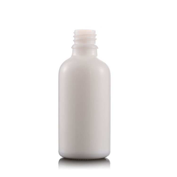 White Porcelain 100ml Pipette Bottle 30ml 50ml Glass Hair Oil Bottle Wholesale