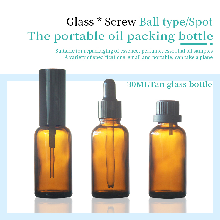 30ml glass dropper bottle