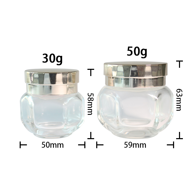 50ml cosmetic jars