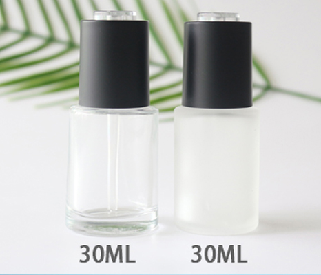 30ml frosted glass dropper bottles