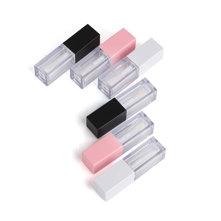 Clear 5ml Square Lip Gloss Tubes Suppliers Lipstick Lip Balm Lip Glaze Tube