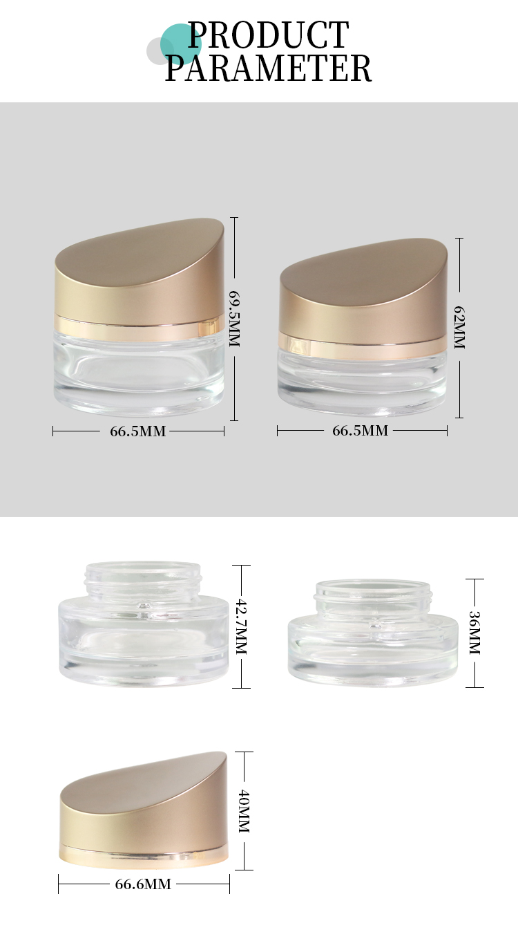 1 oz cosmetic jars with lids