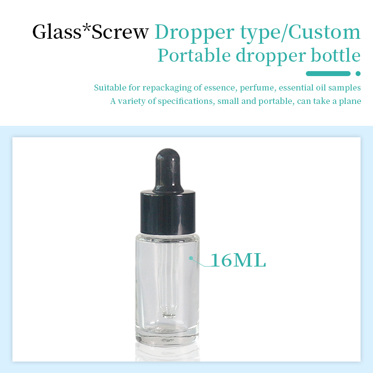 16ml glass tincture bottles