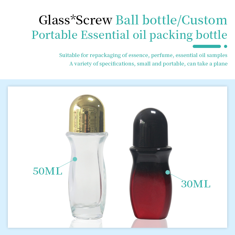 unique 30ml glass roller bottles
