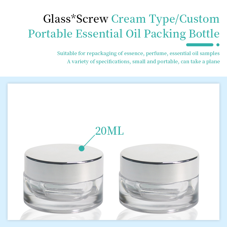 glass cream jars wholesale