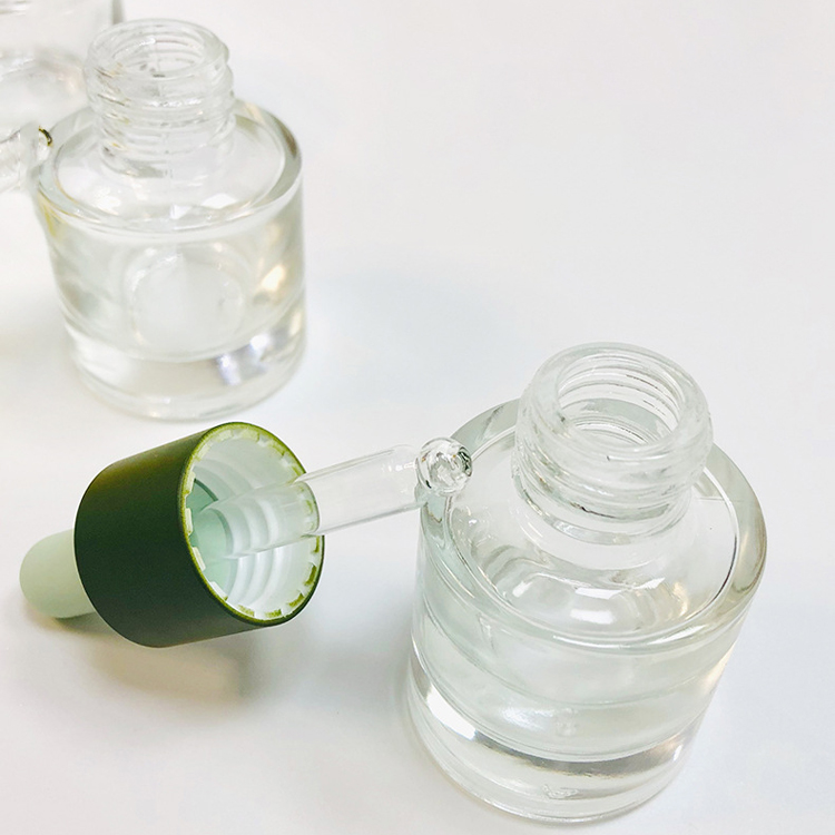 15ml Clear Glass Tincture Bottles Essential Hir Oil Cosmetic Dropper Bottles