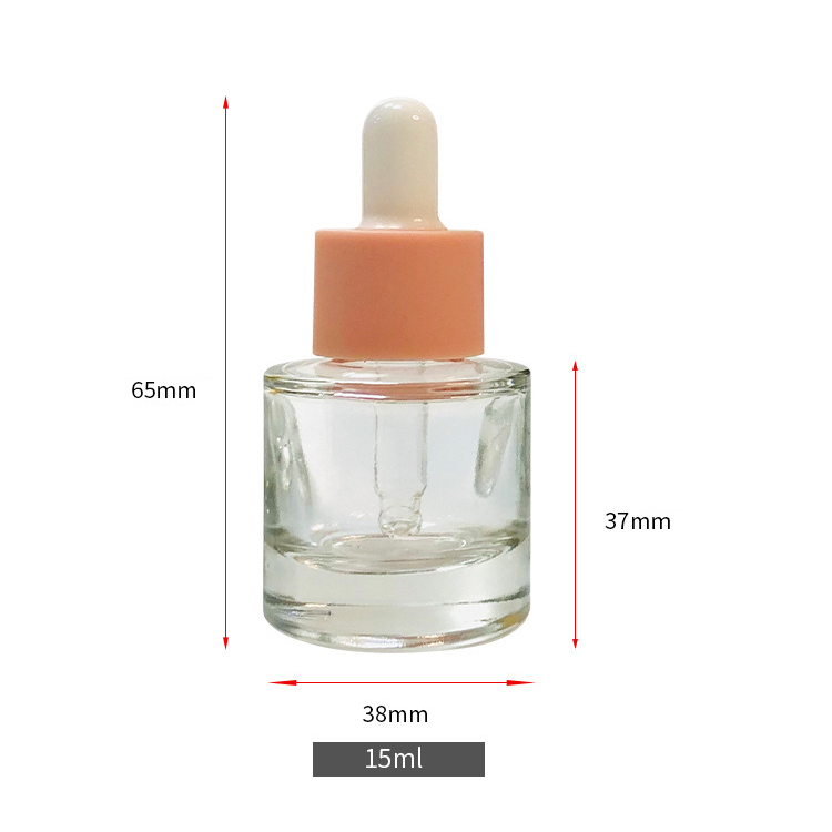 clear glass tincture bottles