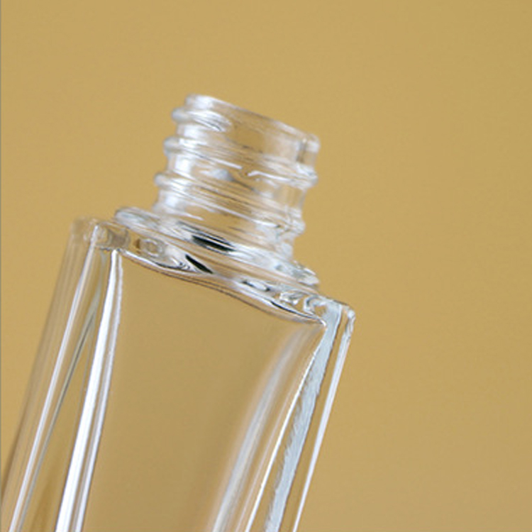 15ml Clear Square Dropper Bottles Hair Oil 10ml Tincture Dropper Bottles Custom