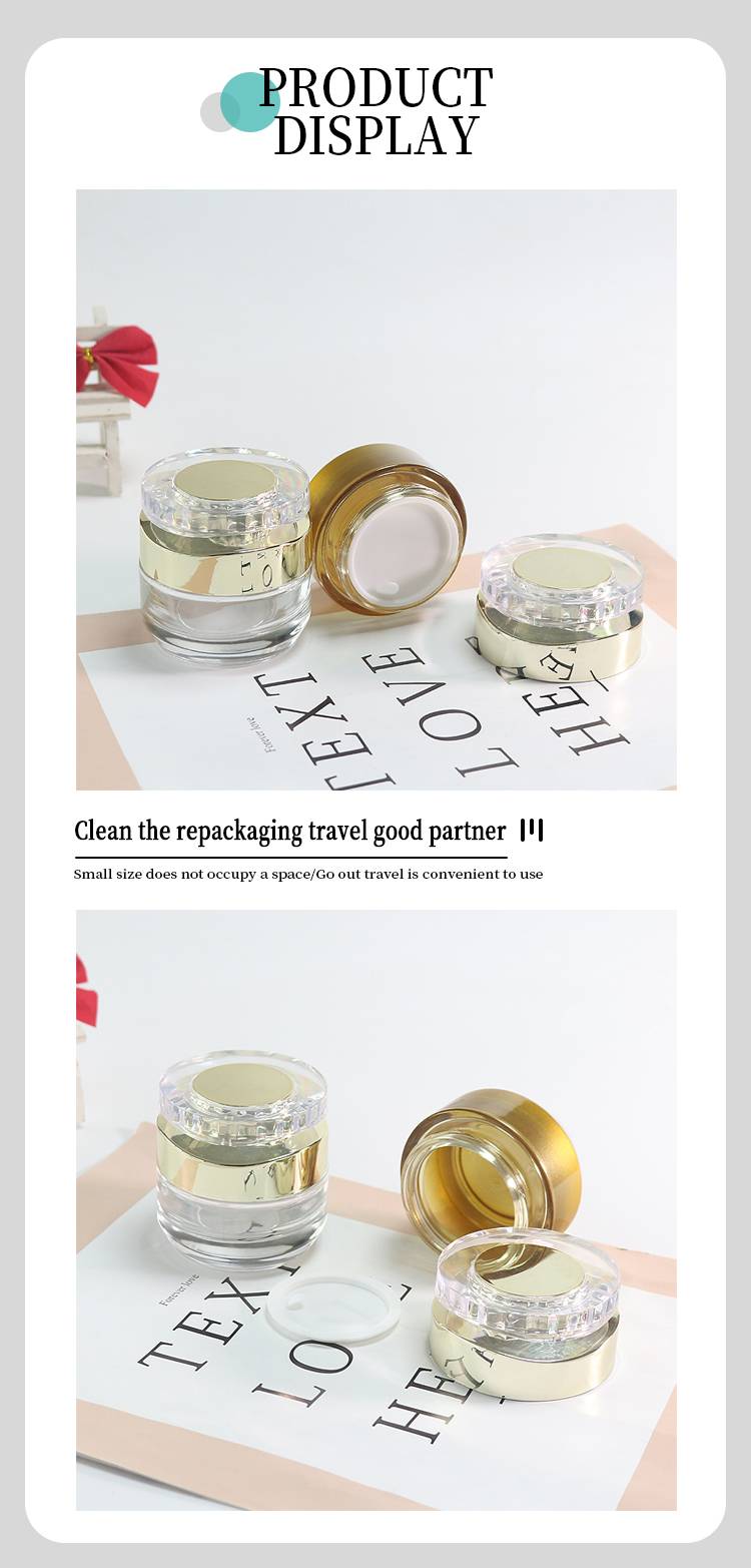 Cream Jars Cosmetic Packaging