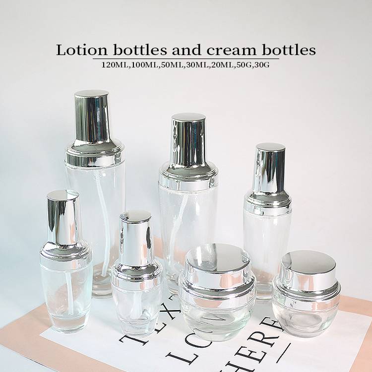 Multicapacity Cosmetic Bottles And Jars Wholesale Cosmetic Container Packaging