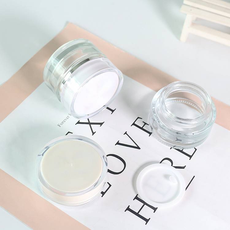 Wholesale 30G Cream Jars Cosmetic Packaging, Glass Jars For Body Butter Custom