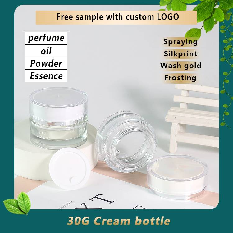 Wholesale 30G Cream Jars Cosmetic Packaging