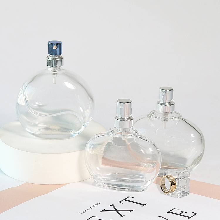 20ML 50ML 70ML Glass Perfume Bottles Clear Glass Spray Bottles Wholesale