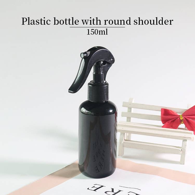 Wholesale 150ML Black Plastic Trigger Spray Bottles Plastic Bottles For Sale