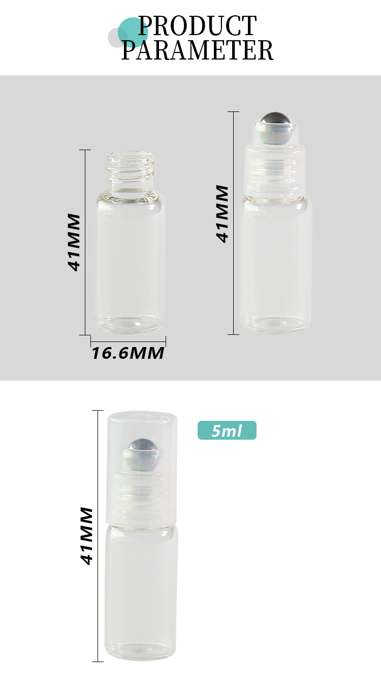 Wholesale Small 5ml Essential Oil Roller Bottles