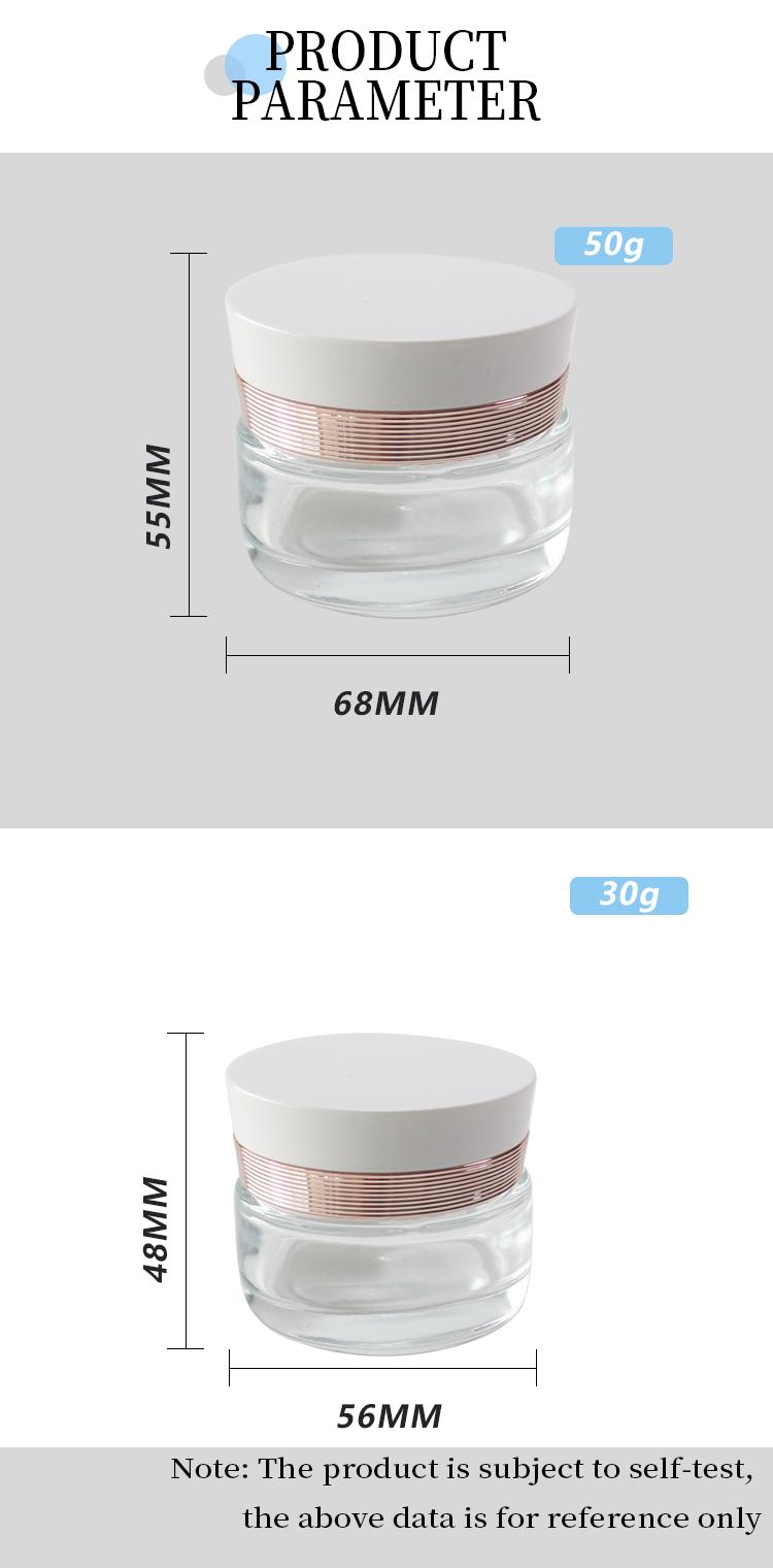 Glass Containers For Creams