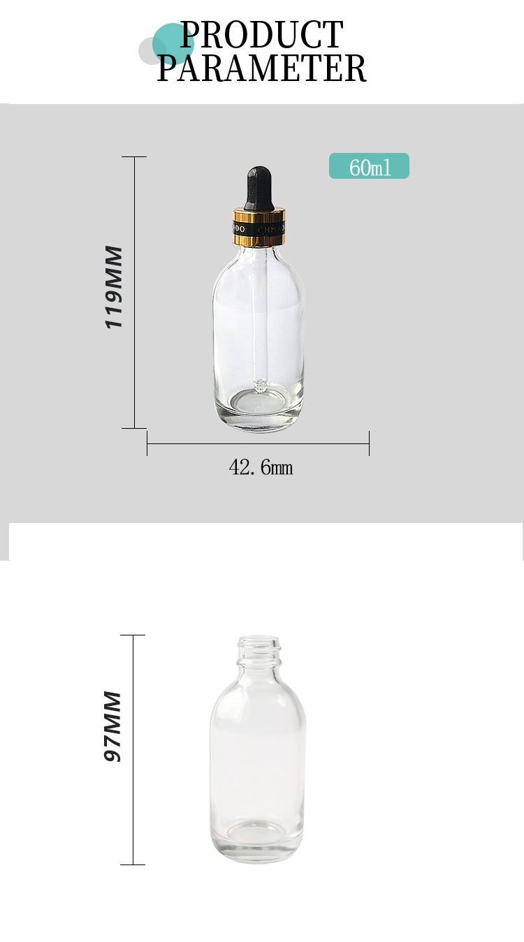 60ml Dropper Bottles