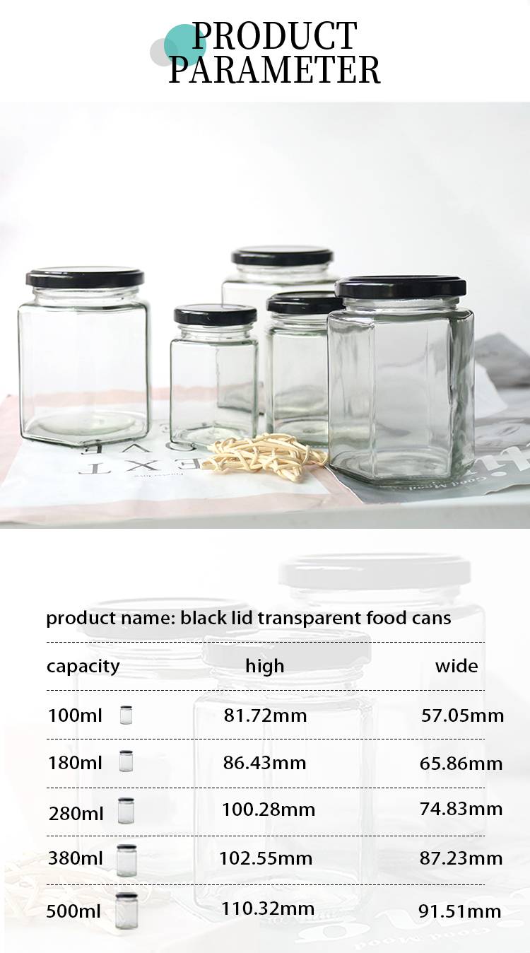 Clear  Food Cans