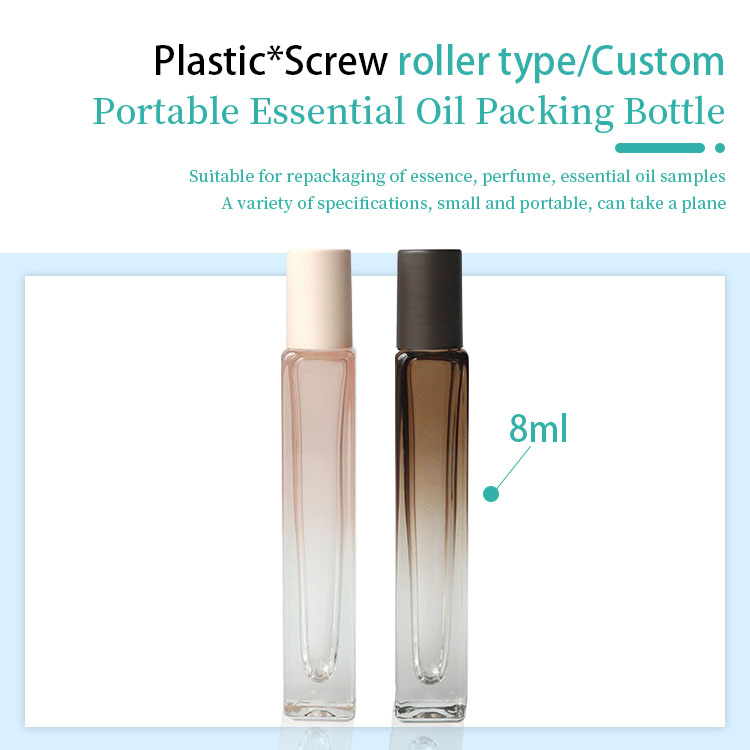 Essential Oil Glass Roll On Bottle